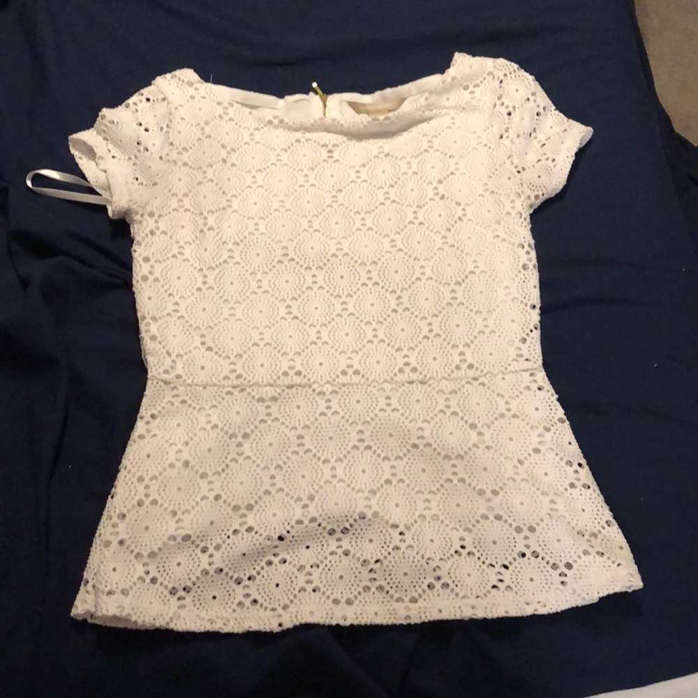 Zip up Fitted blouse